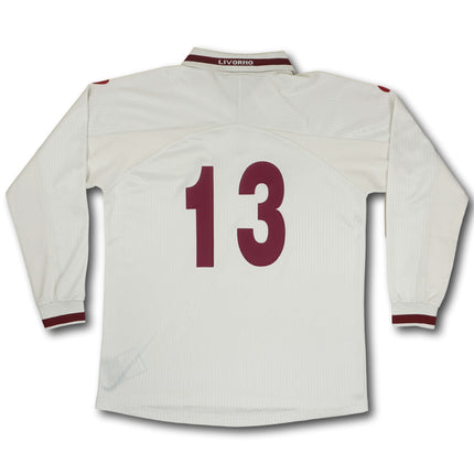 US Livorno 1915 2000-01 auswärts XL #13 vintage asics