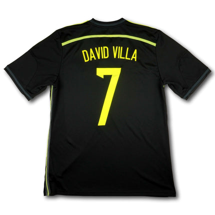 Spanien 2014 Trikot auswärts DAVID VILLA #7 - DAVID VILLA #7 - 9/10 - [L]