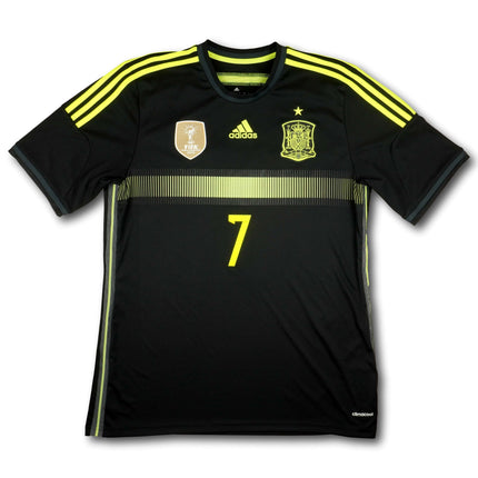 Spanien 2014 Trikot auswärts DAVID VILLA #7 - DAVID VILLA #7 - 9/10 - [L]