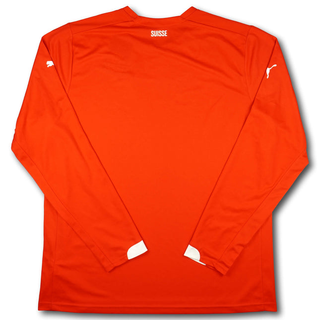Schweiz 2014 Trikot heim - L/S - 9/10 - [XXXL]