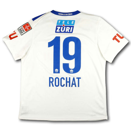 FC Zürich 2009-11 Trikot heim - ROCHAT #19 - 7/10 - [L]