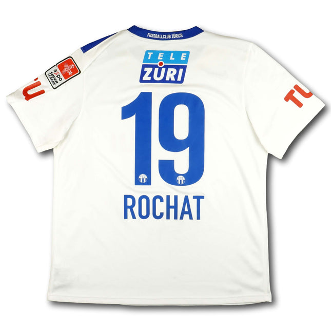 FC Zürich 2009-11 Trikot heim - ROCHAT #19 - 7/10 - [L]