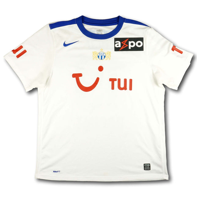 FC Zürich 2009-11 Trikot heim - ROCHAT #19 - 7/10 - [L]