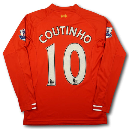 Liverpool FC 2013-14 Trikot heim - L/S - COUTINHO #10 - 8/10 - [S]