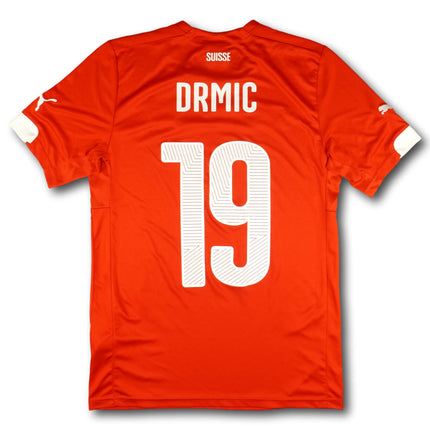 Switzerland 2014 home shirt - DRMIC #19 - 9/10 - [S]