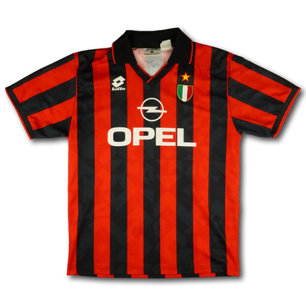AC Milan 1994-95 shirt BAGGIO #18 - Cup Winners' Cup winning season - 7/10 - [L]