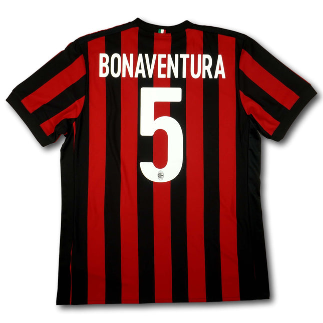 AC Milan 2017-18 Trikot heim - BONAVENTURA #5 - 9/10 - [L]