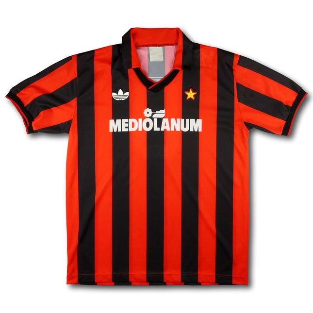 AC Milan 1990-92 home shirt title-winning season - #8 - 8/10 - [L]