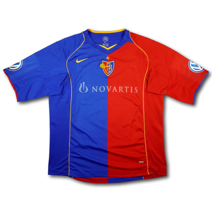 FC Basel 2004-06 Trikot heim - DELGADO #20 - 6/10 - [XL]