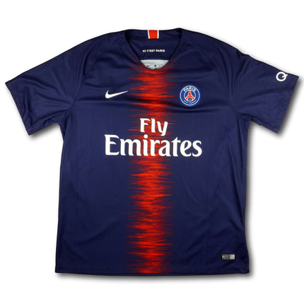 Paris Saint-Germain 2018-19 home shirt title-winning season - #35 - 8/10 - [XL]