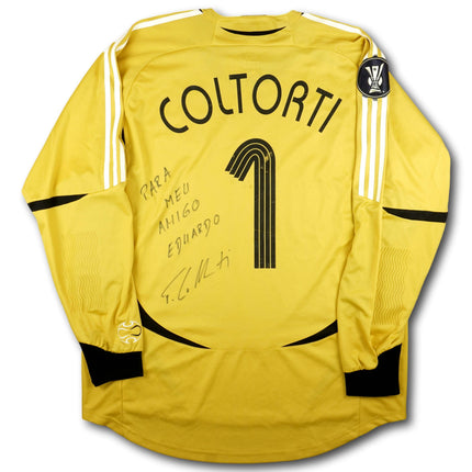 GC Zürich 2006-07 goalkeeper shirt Player Issue signed - L/S - COLTORTI #1 - 8/10 - [XL]