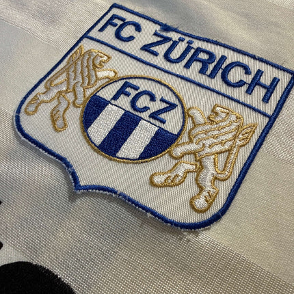 FC Zürich 1985-86 home shirt - L/S - (Schneider) #15 - 6/10 - [L]