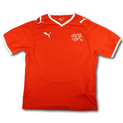 Switzerland 2008 home shirt - 9/10 - [L]