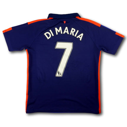 Manchester United 2014-15 third shirt - DI MARIA #7 - 5/10 - [Kids XL]