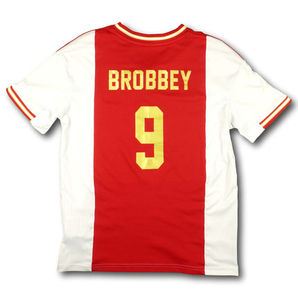 Ajax Amsterdam 2022-23 home shirt - BROBBEY #9 - 6/10 - [Kids L]