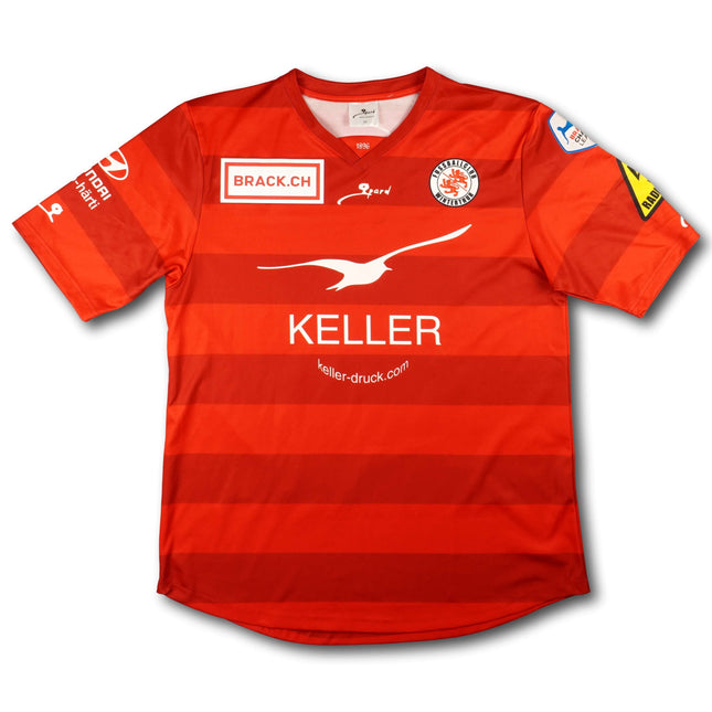 FC Winterthur 2016-17 home shirt - MILOSAVLJEVIC #24 - 8/10 - [M]