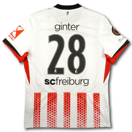 SC Freiburg 2025-26 home shirt - GINTER #28 - 9/10 - [XL]