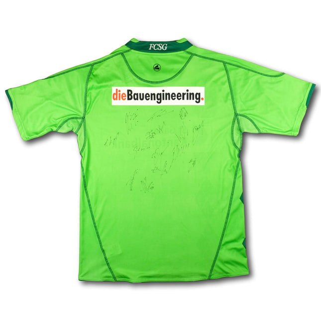 FC St. Gallen 2010-11 home shirt signed by the team - 9/10 - [M]
