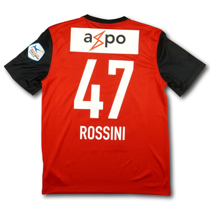 FC Aarau 2014-16 home shirt - ROSSINI #47 - 9/10 - [M]