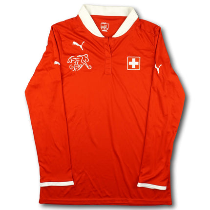 Switzerland women 2012 training shirt - L/S - 9/10 - [L]