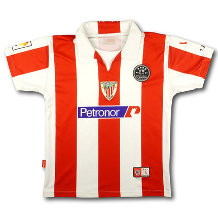 Athletic Bilbao 2008-09 home shirt Copa del Rey final shirt - 7/10 - [S]