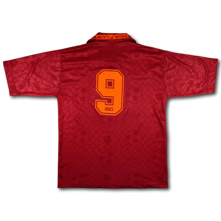 AS Roma 1994-95 home shirt - #9 - 7/10 - [L]