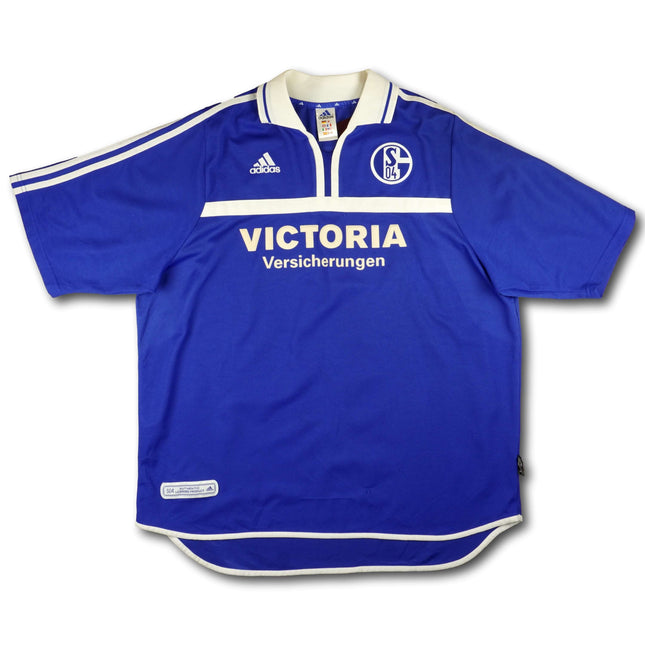 FC Schalke 04 2001-02 home shirt cup winners - ASAMOAH #14 - 6/10 - [XXL]