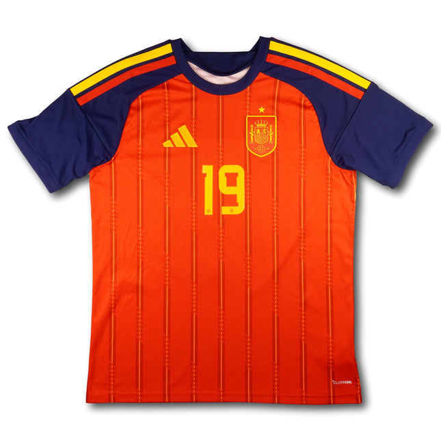 Spain 2026 home shirt - LAMINE YAMAL #19 - 9/10 - [L]