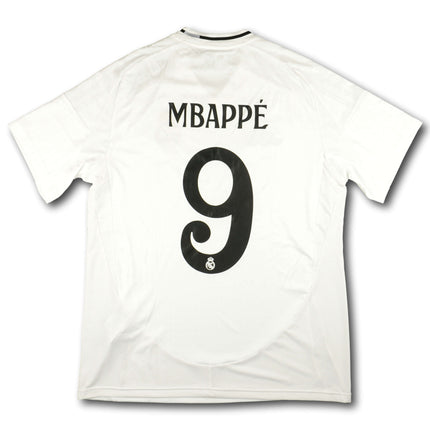 Real Madrid 2024-25 home shirt - MBAPPÉ #9 - 10/10 - [L]