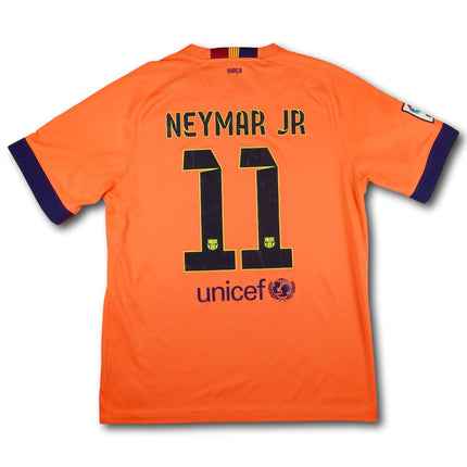 FC Barcelona 2014-15 away shirt Treble season - incl. shorts - NEYMAR #11 - 8/10 - [L]
