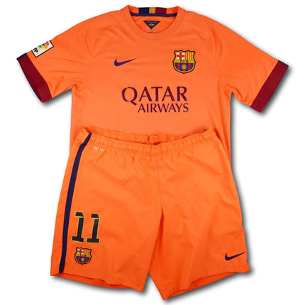 FC Barcelona 2014-15 away shirt Treble season - incl. shorts - NEYMAR #11 - 8/10 - [L]