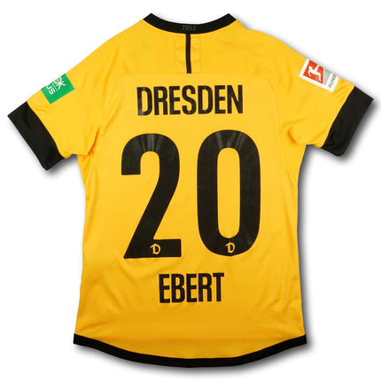 Dynamo Dresden 2019-20 home shirt - Ebert #20 - 9/10 - [S]