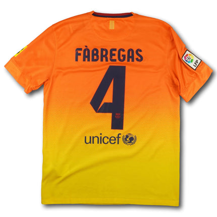 FC Barcelona 2012-13 away shirt title-winning season - FABREGAS #4 - 7/10 - [M]
