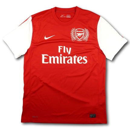 FC Arsenal 2011-12 Trikot heim 125 Jahre Jubiläum - 9/10 - [L]