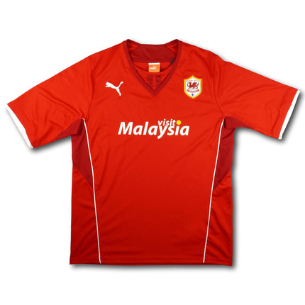 Cardiff City 2013-14 Trikot heim - 9/10 - [L]