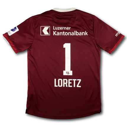 FC Luzern 2024-25 goalkeeper shirt Player Specs - LORETZ #1 - 9/10 - [L]