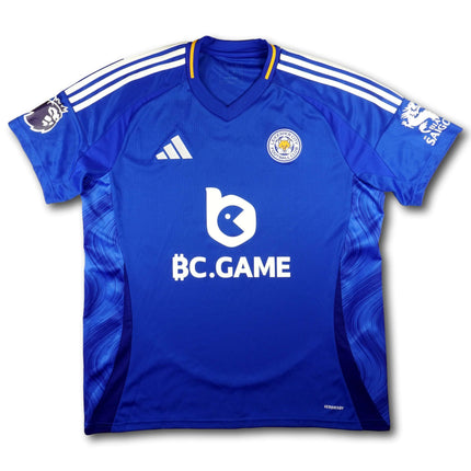 Leicester City 2024-25 home shirt - VARDY #9 - 8/10 - [XL]
