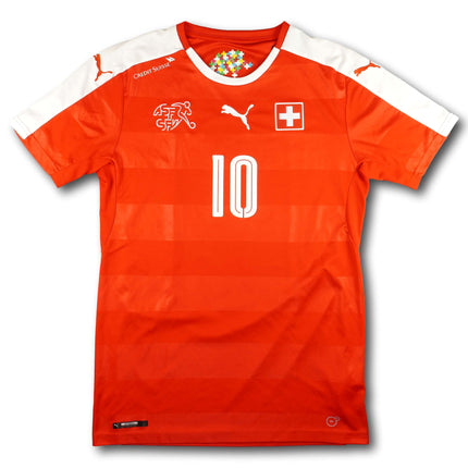 Schweiz 2016 Trikot heim - XHAKA #10 - 9/10 - [M]