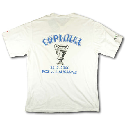 FC Zürich 1999-00 T-Shirt fan Cupsieger - 6/10 - [XL]