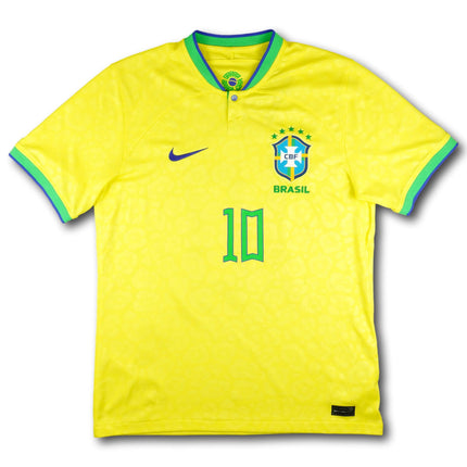 Brasilien 2022 Trikot heim - NEYMAR JR #10 - 8/10 - [M]