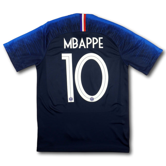 Frankreich 2018 Trikot heim Weltmeister - MBAPPE #10 - 8/10 - [S]