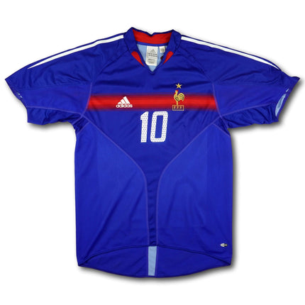 Frankreich 2004 Trikot heim - ZIDANE #10 - 8/10 - [M]