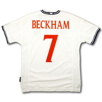 England 2000 Trikot heim - BECKHAM #7 - 8/10 - [L]
