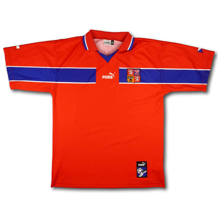 Tschechien 1998 Trikot heim Basic-Version - 8/10 - [XL]