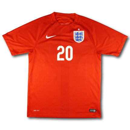 England 2014 Trikot heim - LALLANA #20 - 9/10 - [M]
