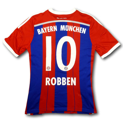 FC Bayern München 2014-15 Trikot heim Meistersaison - ROBBEN #10 - 6/10 - [Kids XL]