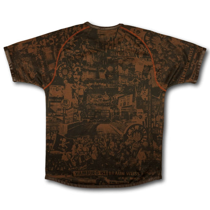 FC St. Pauli 2010-11 Trikot heim 100-Jahre Jubiläum & beidseitig tragbar - 7/10 - [M]