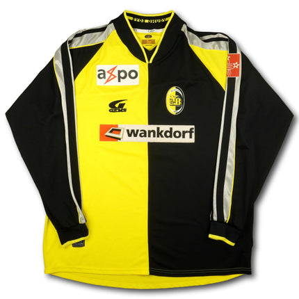 BSC Young Boys 2002-023 Trikot heim Player Issue signiert vom Team - L/S - DISLER #5 - 7/10 - [XL]