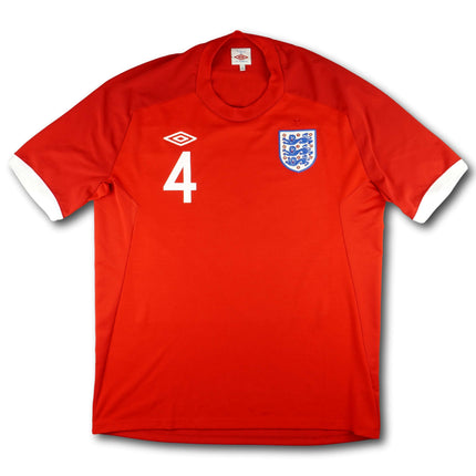 England 2010 Trikot auswärts - GERRARD #4 - 7/10 - [L]