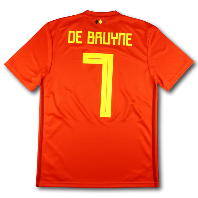 Belgien 2018 Trikot heim - DE BRUYNE #7 - 8/10 - [S]